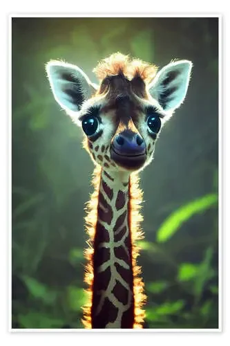 Baby Giraffe de Simon Metacci