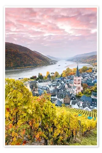 Bacharach on the Rhine de Matteo Colombo