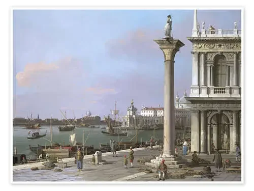 Bacino di S. Marco – From the Piazzetta de Antonio Canaletto Master Collection