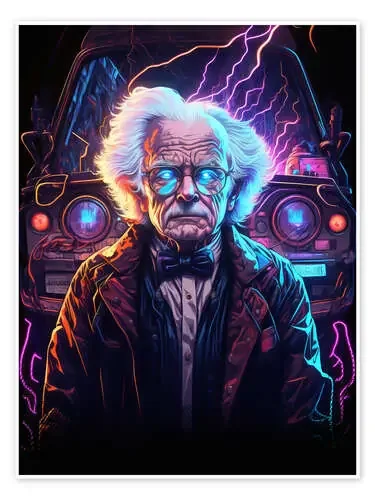 Back in Time Professor de The Usher designs