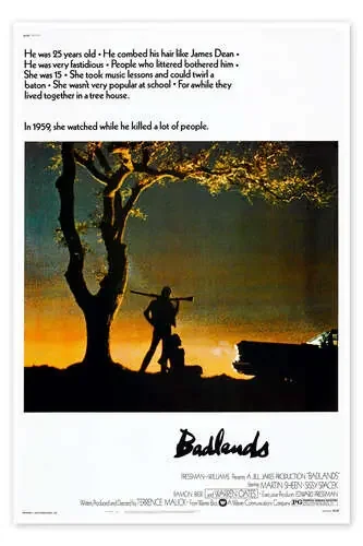 BADLANDS, Martin Sheen, Sissy Spacek, 1973 Everett Collection