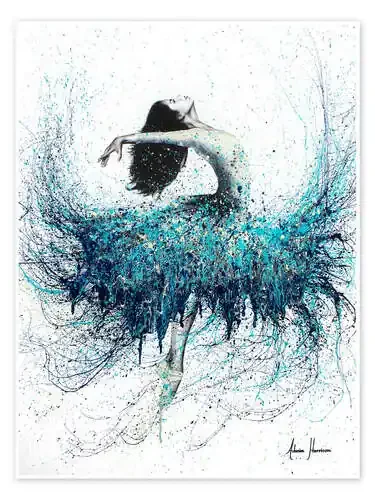 Bailarina de ópalo y de olas de Ashvin Harrison