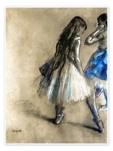 Bailarina en reposo de Edgar Degas Master Collection