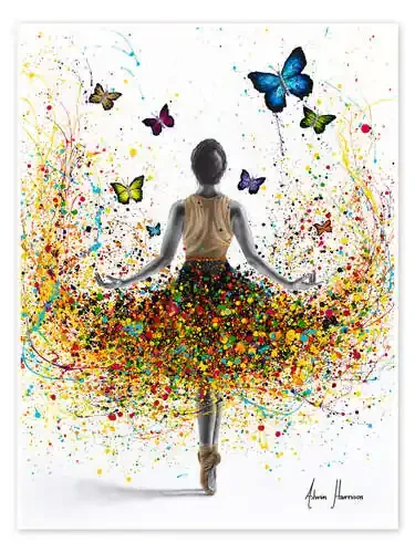 Bailarina-mariposa-arcoiris de Ashvin Harrison