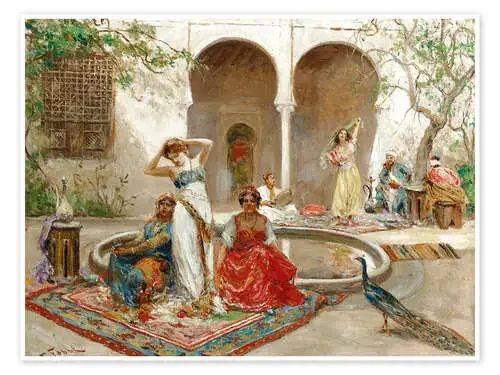 Bailarinas en un harem de Fabio Fabbi Master Collection