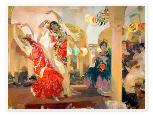 Baile en el café Novedades de Joaquín Sorolla y Bastida akg-images