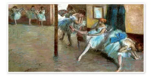 Ballet Rehearsal de Edgar Degas Master Collection