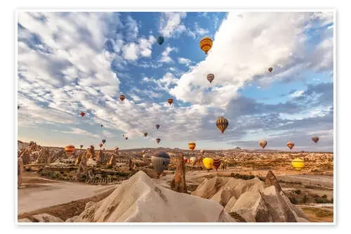 Balloon Parade Cappadocia de Achim Thomae
