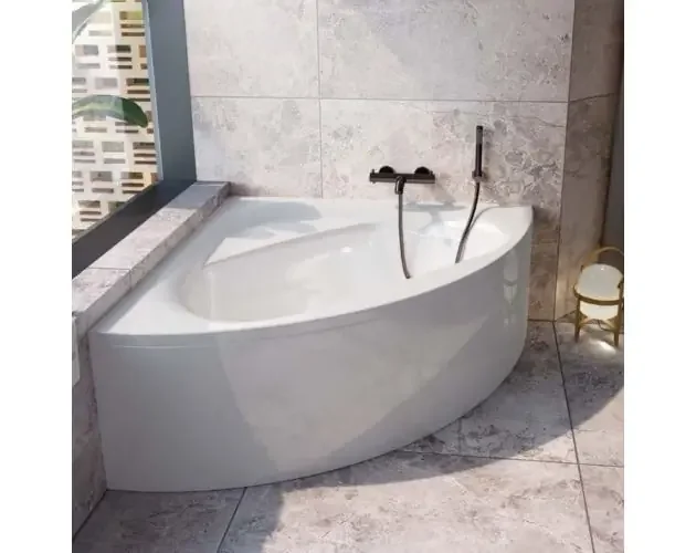 Bañera esquina brisa 140×140 con faldón | Brico Depôt Offerta Lampo