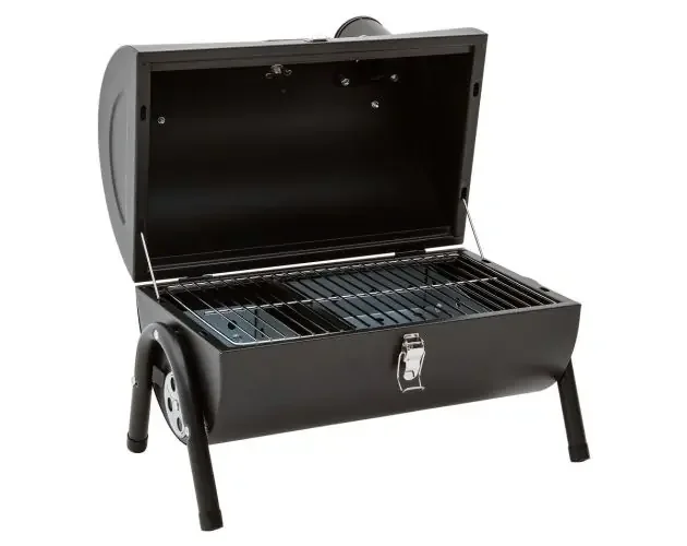 Barbacoa de carbón portátilcapitán- 42 x 27 x 43 cm – negro | Brico Depôt Prezzo Di Fabbrica