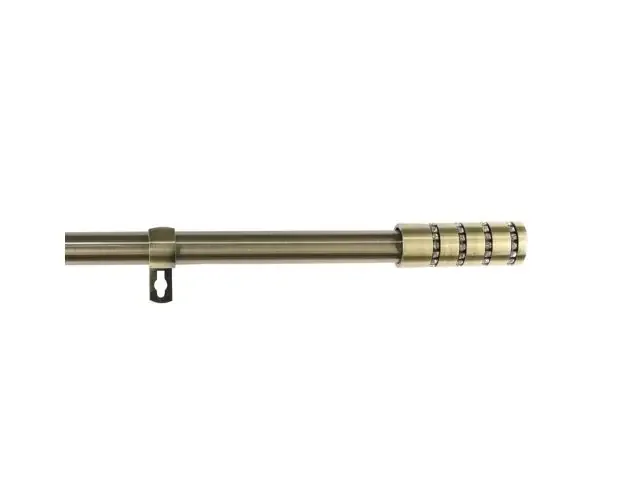 Barra de acero extensible y decorativa (dorado, 160-310cm diamante) | Brico Depôt Di Tendenza