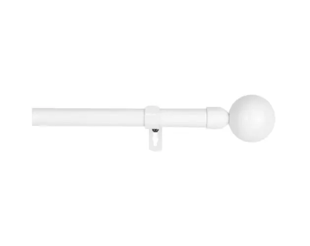 Barra de forja universal extensible (blanco, 160-310cm bola) | Brico Depôt Migliore Qualità