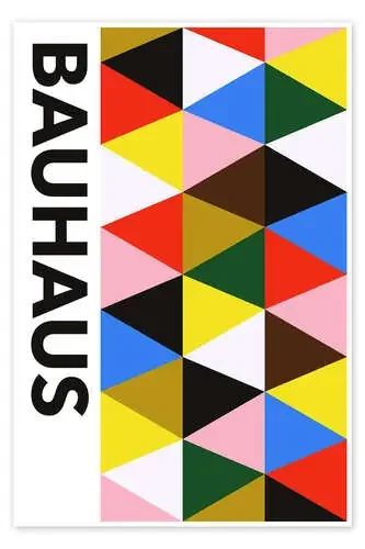 Bauhaus Design de THE USUAL DESIGNERS Exhibition Posters
