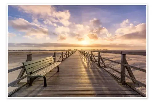 Beach path in St. Peter Ording North Sea de Dennis Stracke