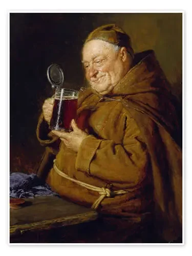 Beer tasting de Eduard Grützner ARTOTHEK