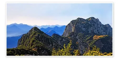 Benediktenwand with Zugspitze de Michael Rucker