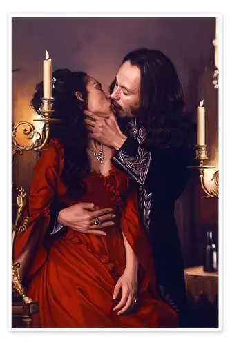 Beso en Drácula de Bram Stoker de Dmitry Belov