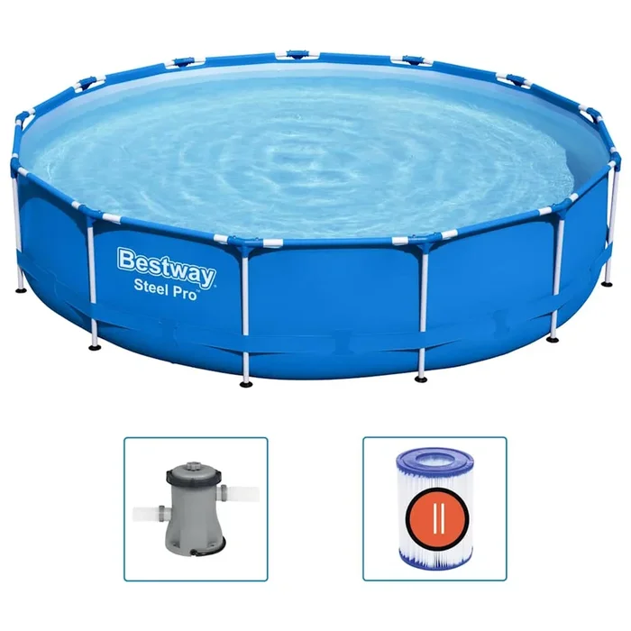 Bestway Piscina con estructura Steel Pro 396×84 cm (2)