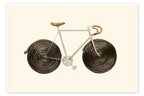 Bicicleta de regaliz de Florent Bodart