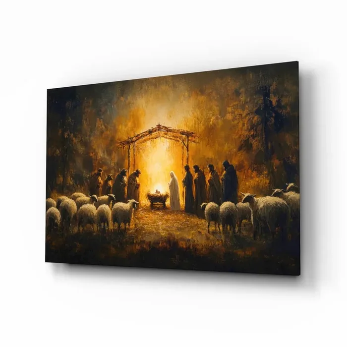 Birth Glass Wall Art Designer Collection – 28.5 » X 18 «