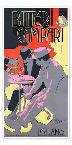 Bitter Campari de Adolfo Hohenstein Master Collection
