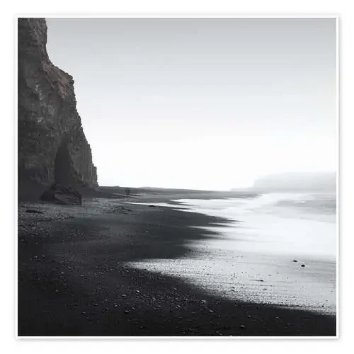 Black beach in Iceland de Philipp Dase