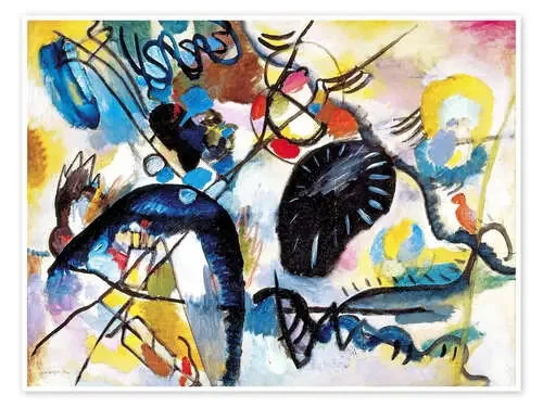 Black spot I de Wassily Kandinsky Master Collection