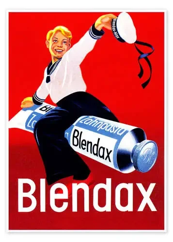 Blendax Zahnpasta de Vintage Advertising Collection