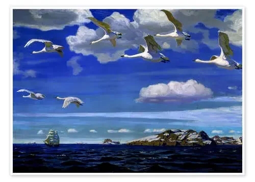 Blue Freedom de Arkadij Aleksandrovic Rylov ARTOTHEK
