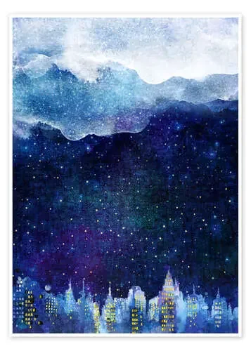 Blue night de Hajin Bae