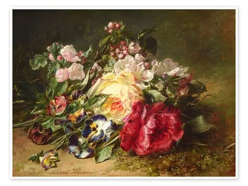 Blumenstillleben de Adriana Johanna Haanen Master Collection