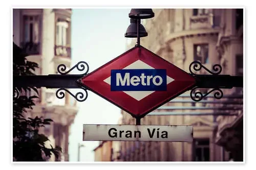 Boca de Metro, Gran vía, Madrid Editors Choice