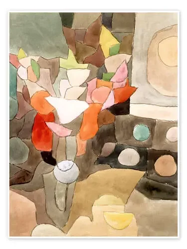 Bodegón de gladiolos de Paul Klee ARTOTHEK