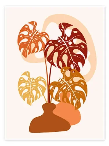 Boho Monstera in a Vase de TAlex