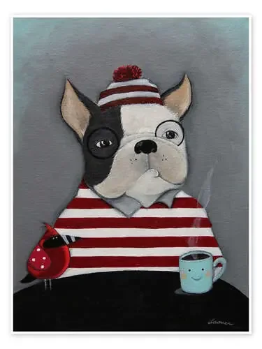 Boston Terrier de ilaamen Pelshaw