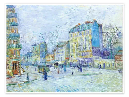 Boulevard de Clichy de Vincent van Gogh Master Collection