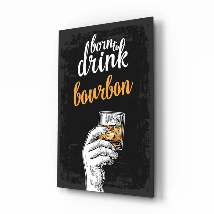 Bourbon Glass Wall Art – 28.5 » x 18 «