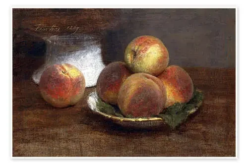 Bowl with Peaches de Henri Fantin-Latour ARTOTHEK