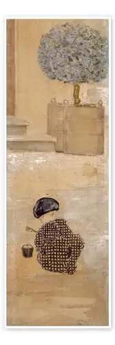 Boy con castillos de arena o un niño con cucharón de Pierre Bonnard akg-images