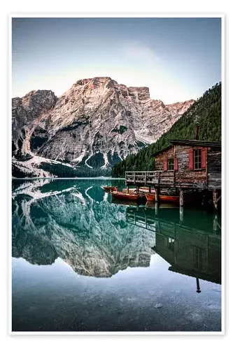 Braies Lake, South Tyrol, Italy de Sören Bartosch
