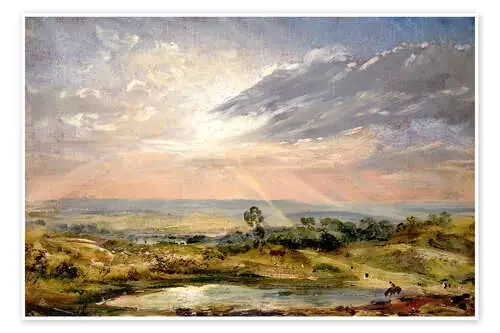 Branch Hill Pond, Hampstead de John Constable Bridgeman Images