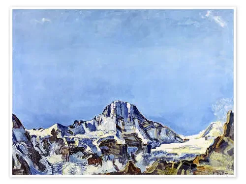 Breithorn mountain de Ferdinand Hodler ARTOTHEK