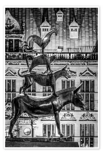 Bremen Town Musicians in Bremen de Dieterich Fotografie