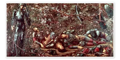 Briar Rose – The Briar Wood de Edward Burne-Jones Bridgeman Images
