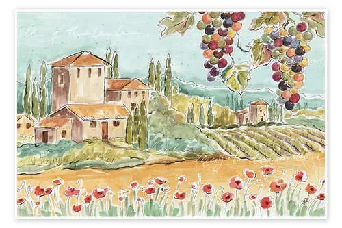 Brisa de la Toscana I de Daphne Brissonnet Wild Apple Graphics