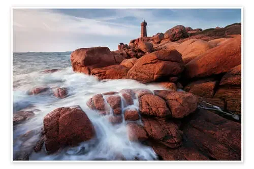 Brittany – Côte de Granit Rose – Phare de Mean Ruz de Tobias Richter