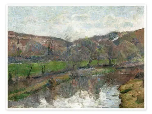 Brittany Landscape de Paul Gauguin Everett Collection
