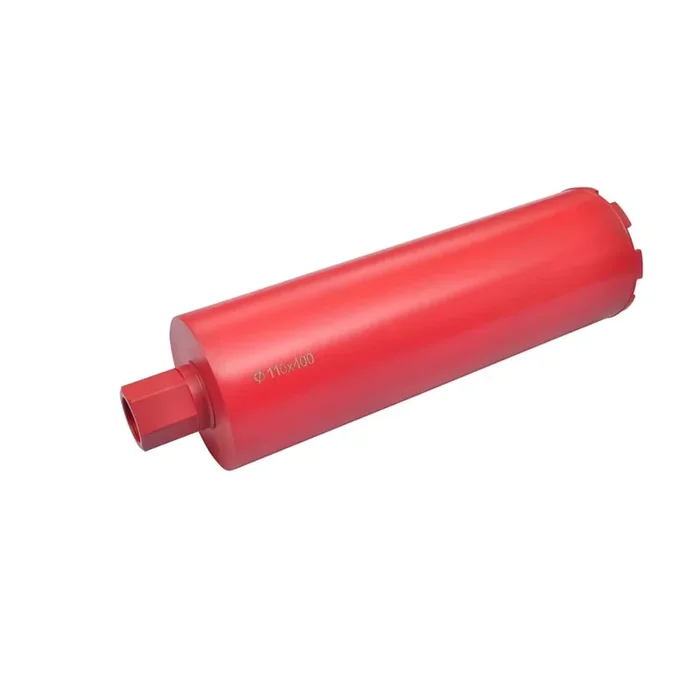 Broca de diamante para perforación en seco / húmedo 110 x 400 mm