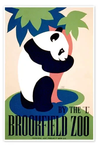 Brookfield Zoo de Vintage Advertising Collection
