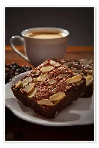 brownie and hot coffee Editors Choice